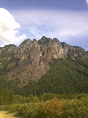 Mount Si in the Sunlight